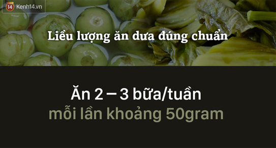 Ăn dưa muối gây ung thư: điều này chỉ xảy ra khi chúng ta không biết cách ăn - ảnh 8